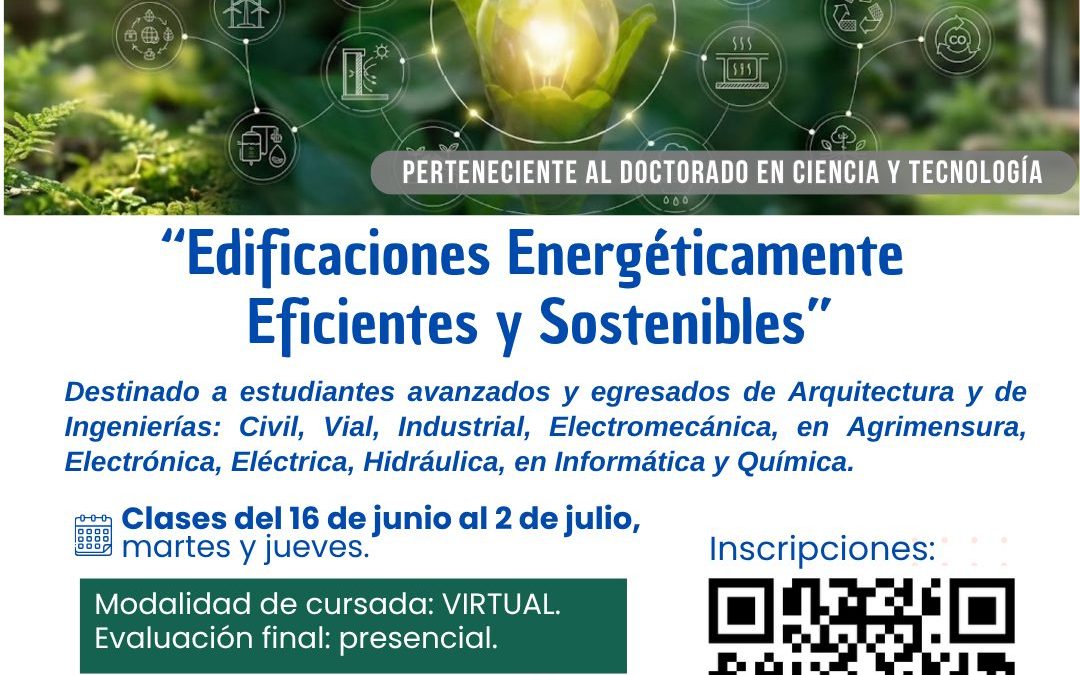 Curso de Posgrado: Edificaciones Energéticamente Eficientes y Sostenibles