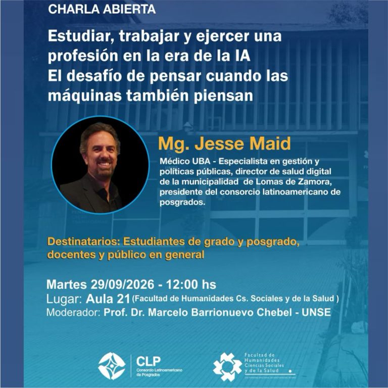 Charla Mg. Jesse Maid