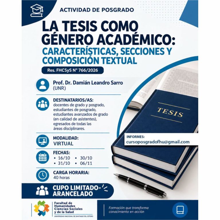 LA TESIS COMO GÉNERO ACADÉMICO
