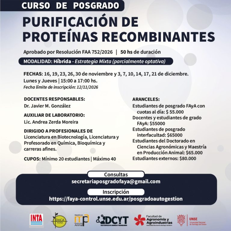 CURSO DE POSGRADO