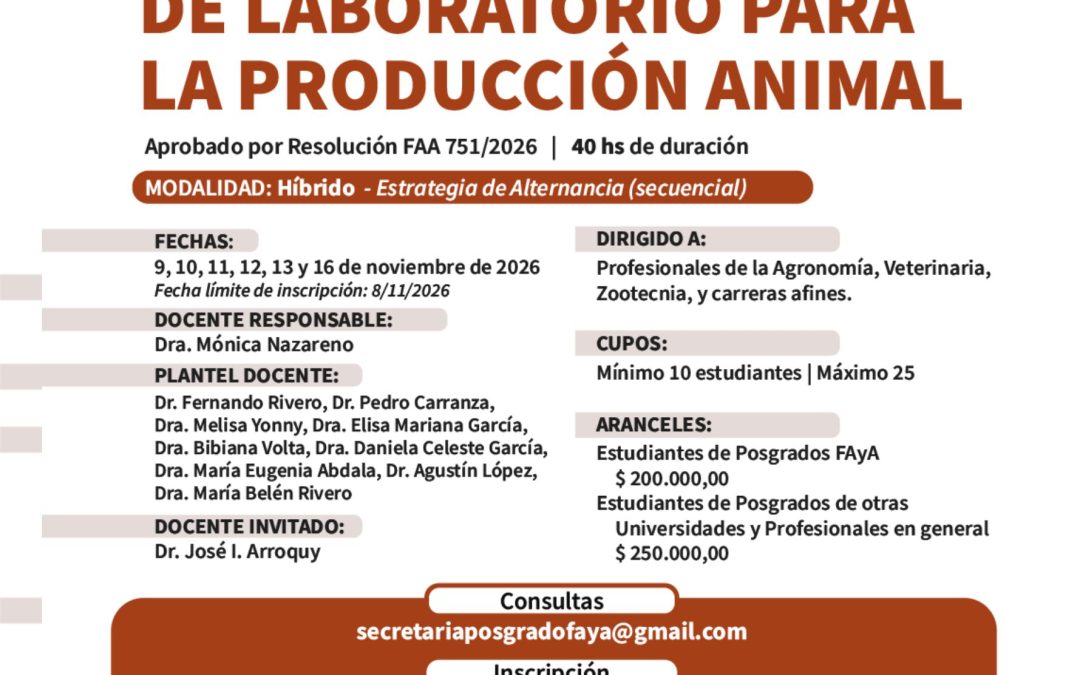 CURSO DE POSGRADO